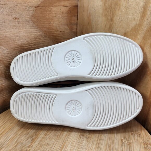 Ugg Cahlvan Womens Panther Print Slip On Casual Sneakers - Picture 8 of 9